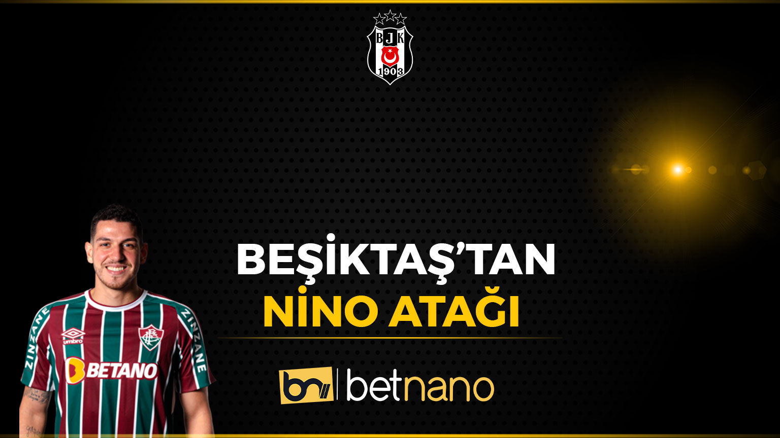 Beşiktaş’tan Nino Atağı