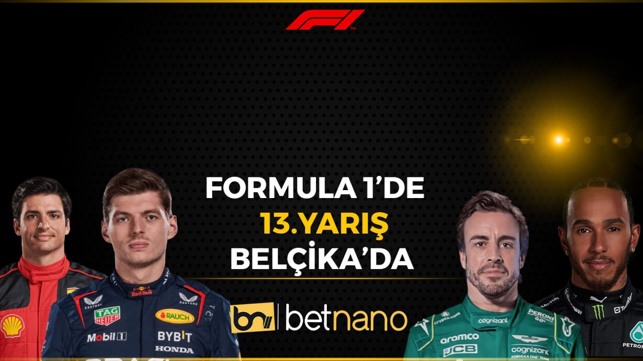 Formula 1'de 13. Yarış Belçika'da