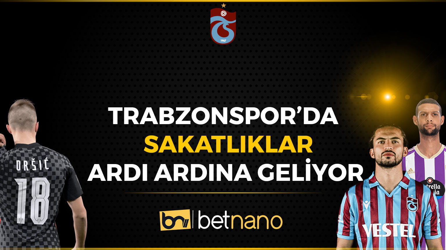 Trabzonspor’da Sakatlıklar Ardı Ardına Geliyor!