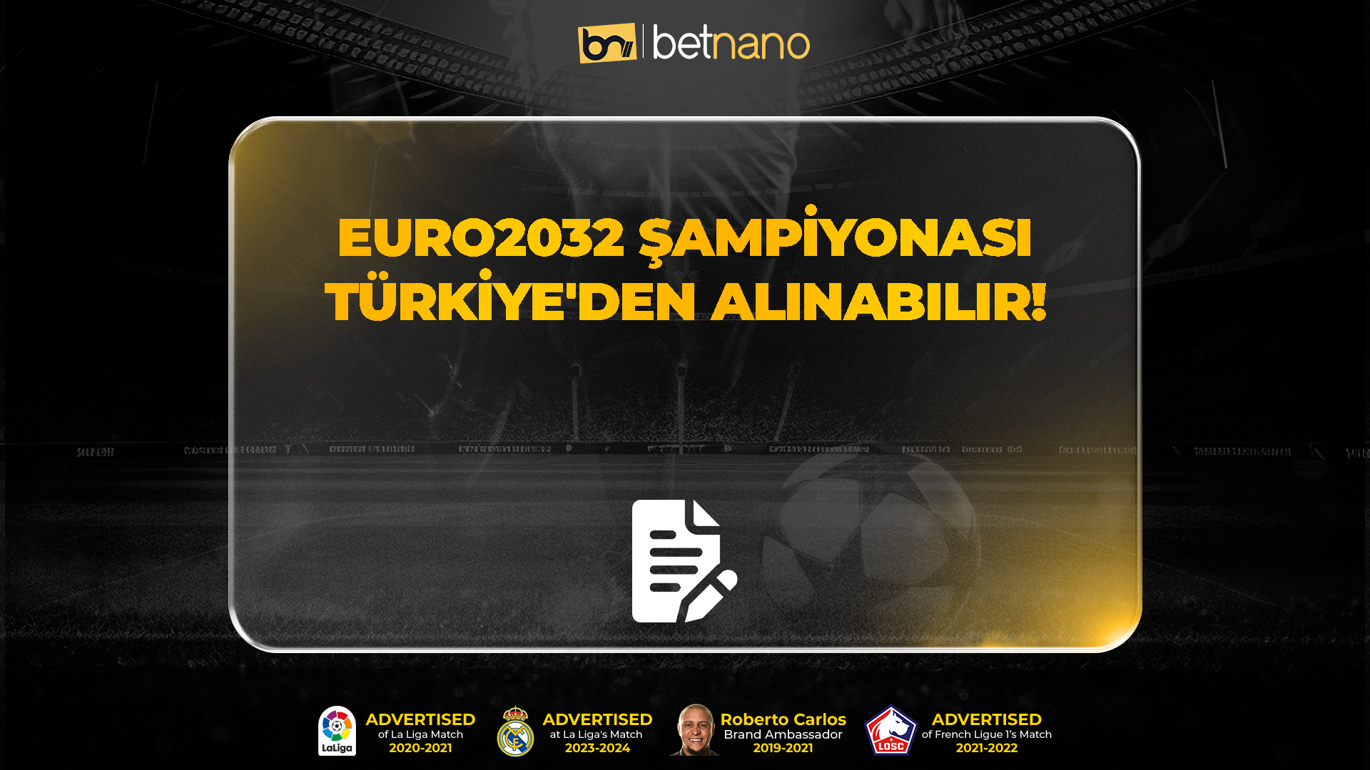 Euro 2032 Şampiyonası Türkiye’den Alınabilir!