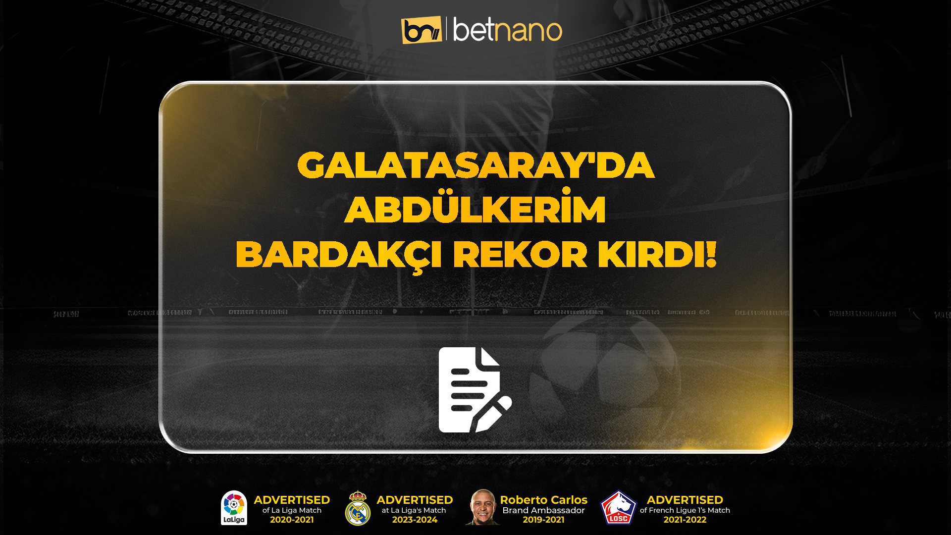 Galatasaray'da Abdülkerim Bardakçı rekor kırdı!