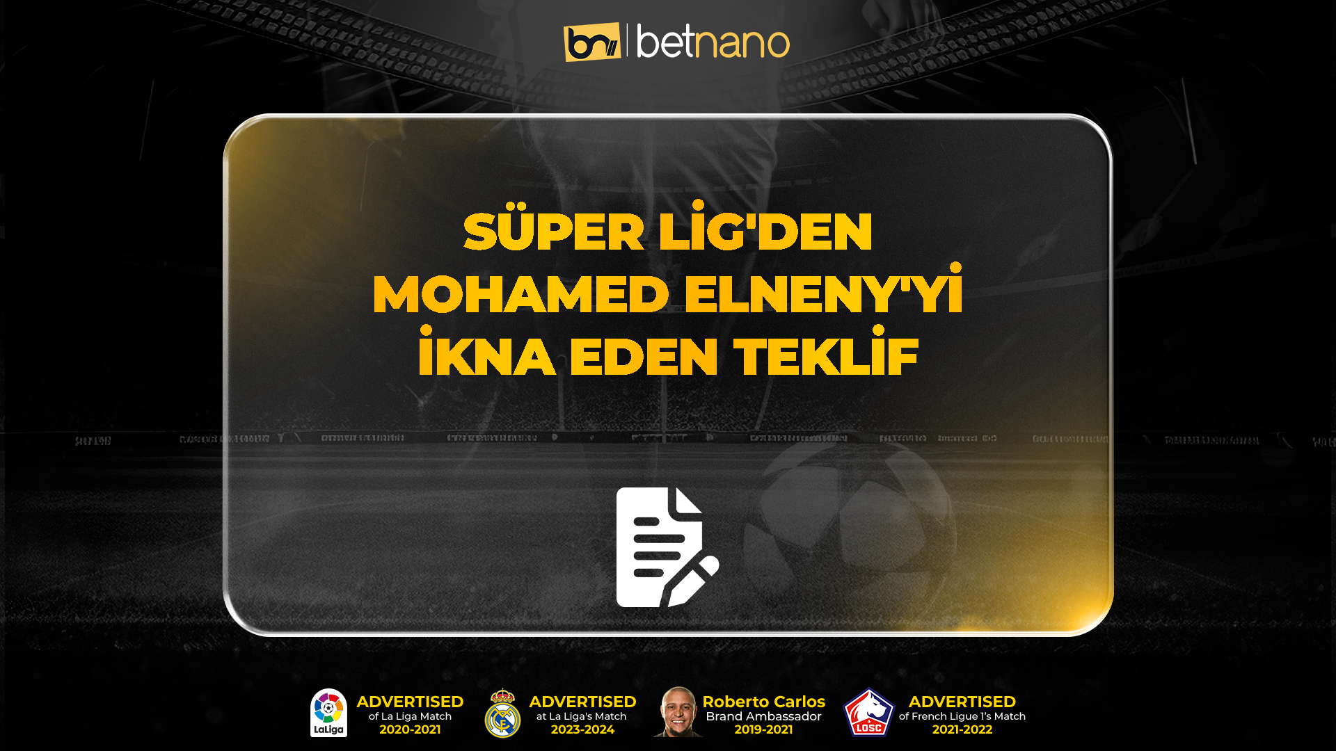 Süper Lig'den Mohamed Elneny'yi ikna eden teklif
