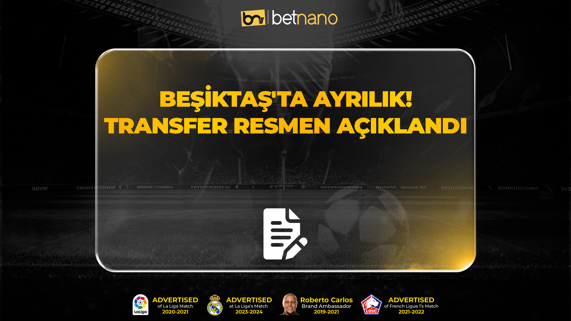 Beşiktaş'ta ayrılık! Transfer resmen açıklandı